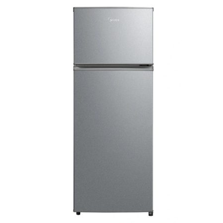 Midea MDRT294FGE50 ezüst, felülfagyasztós, Hűtő:163L, Fagyasztó:41L, No frost hűtőszekrény