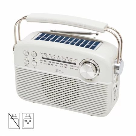 SAL RPR9 BT-FM-AM-SW AC-DC-SOLAR napelemes hibrid rádió