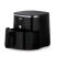 Berlinger Haus LP-BH-237 Black Rose Collection fekete 6,15 L, átlátszó ablakkal, forrólevegős sütő