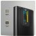 Axagon EEM2-SD2B külső USB-C 10Gbps fém ház LCD kijelzővel M.2 NVMe és SATA SSD meghajtókhoz