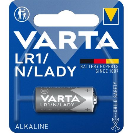 VARTA 4001112401 MN9100B (LR1/N/Lady) fotó- és kalkulátor elem 1db/bliszter