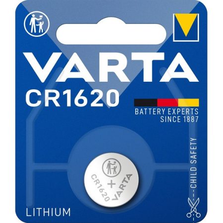 VARTA 6620112401 CR1620 lítium gombelem 1db/bliszter